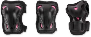 Rollerblade Protections Set Woman Skate Gear Black/Raspberry