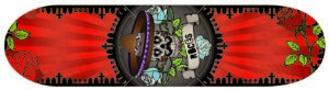 Roces Skateboard Calavera 31"x 8"