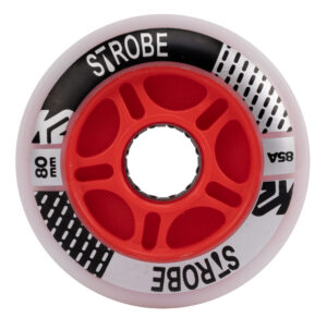 K2 LED Wheels Strobe rot 80 mm/85A (2er Set)