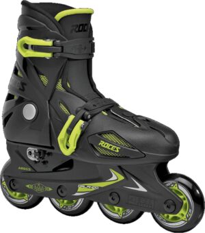 Roces Orlando III Black/Lime Kinderskates