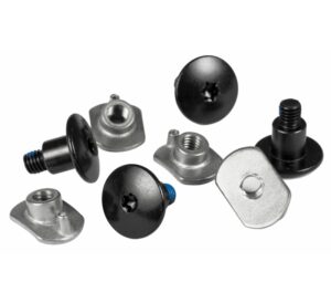 Powerslide VI Cuff Screw Set - Manschettenschrauben Set schwarz