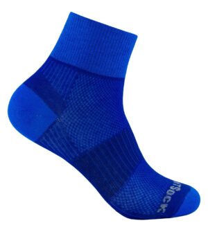 WRIGHTSOCK Coolmesh II Quarter Socken royal blue