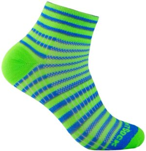WRIGHTSOCK Coolmesh II Quarter Socken green-blue