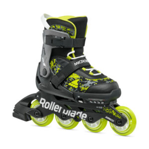 Rollerblade - Microblade SL Kids Skates - black-lime