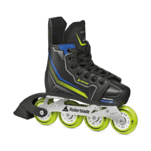 Rollerblade Kids Hockey Skate Dynamo schwarz-limette-blau