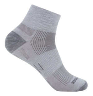 Wrightsock ECO EXPLORE Quarter Socken Hellgrau