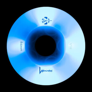 Luminous-LED Wheels BLUE OCEAN GLOW + BLUE LED 84mm/85A