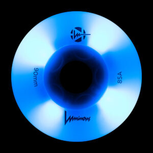 Luminous-LED Wheels BLUE OCEAN GLOW + BLUE LED 90mm/85A