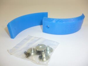 CDS Detroit TOE Plates Blau - Grindplates (vorne)