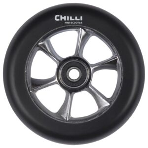 Chilli Rolle-turbo-110 mm Schwarz PU raw core (Stück)