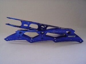 Powerslide DoubleX Speed Schiene 3*100+1*90,12.8" 195mm along blau