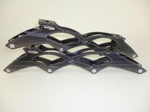 Powerslide DoubleX Speed Schiene max. 4x105mm,12.8" 195mm across