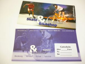 Skateshop Gutschein 5 Euro