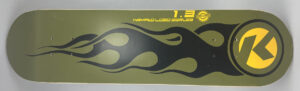 Kryptonics WOODSERIES deck only - Motiv:  FLAME