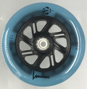 Luminous-LED Wheels Blue Glow 125mm/85A