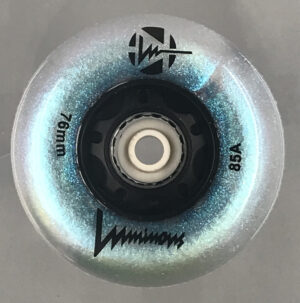 Luminous-LED Wheels Black-Pearl 76mm/85A