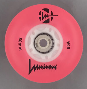 Luminous-LED Wheels Pink 80mm/85A