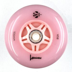 Luminous-LED Wheels Flamingo Pink 100mm/85A