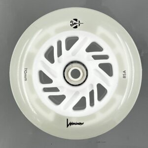 Luminous-LED Wheels White Glow 110mm/85A