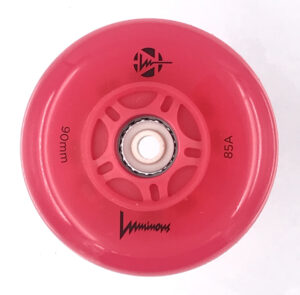 Luminous-LED Wheels Red 90mm/85A