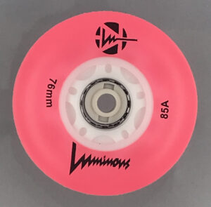 Luminous-LED Wheels Pink 76mm/85A