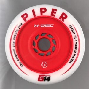 Piper G14 Disc - 125 - F1 86a - Disc Core - Standard Profile - Xl Cast Band - Rolle weiß/rot