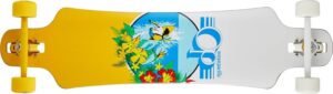 Ocean Pacific Drop Through Complete Longboard (39" -Weiß)