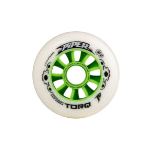 Piper Torq XFast 90mm/85A | Insane-A-Thane | Helix Core | Natural/Green (8 Pack)