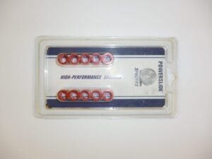 Powerslide 8mm Spacer für Speed Skates (10er Set) rot