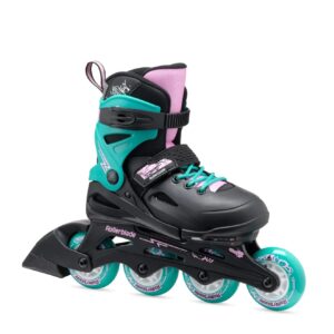 Rollerblade - Fury schwarz meeresgrün- Kids Skates - Kinderskate