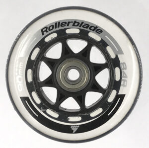 Rollerblade Rollen Performance 90mm/84A+SG9+8mm Spacer (8er-Set)