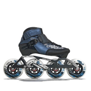 Rookie Two Kids Inline Skate 4x100 | 3x110 race setup + extra ankle support
