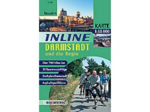 Map.Solutions INLINE - Darmstadt und die Region, Karte 1:50.000