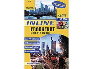 Map.Solutions INLINE - Frankfurt und die Region, Karte 1:50.000