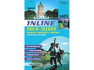 Map.Solutions INLINE - Rhein-Neckar und die Region, Karte 1:50.000