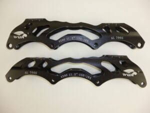 Wurskate Speed Schiene Frame Alu, 4*90, 11.2"