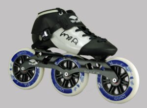 Wurskate ZQ Speed Skate weiss 125mm Rolle