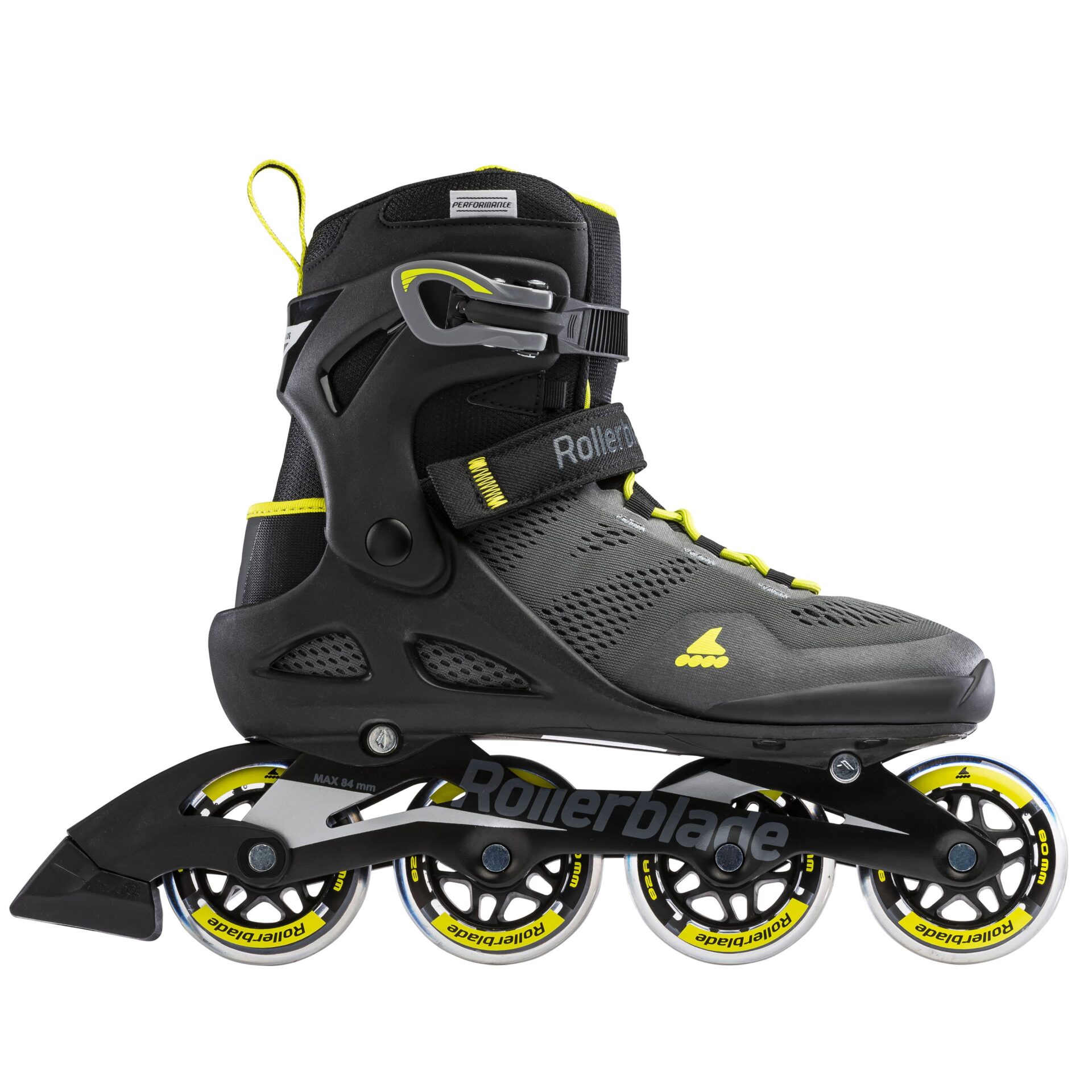 Rollerblade MACROBLADE 80 Men Skate - black lime - Herrenskates 1 Rollerblade MACROBLADE 80 Men Skate - black lime - Herrenskates – Bild 2