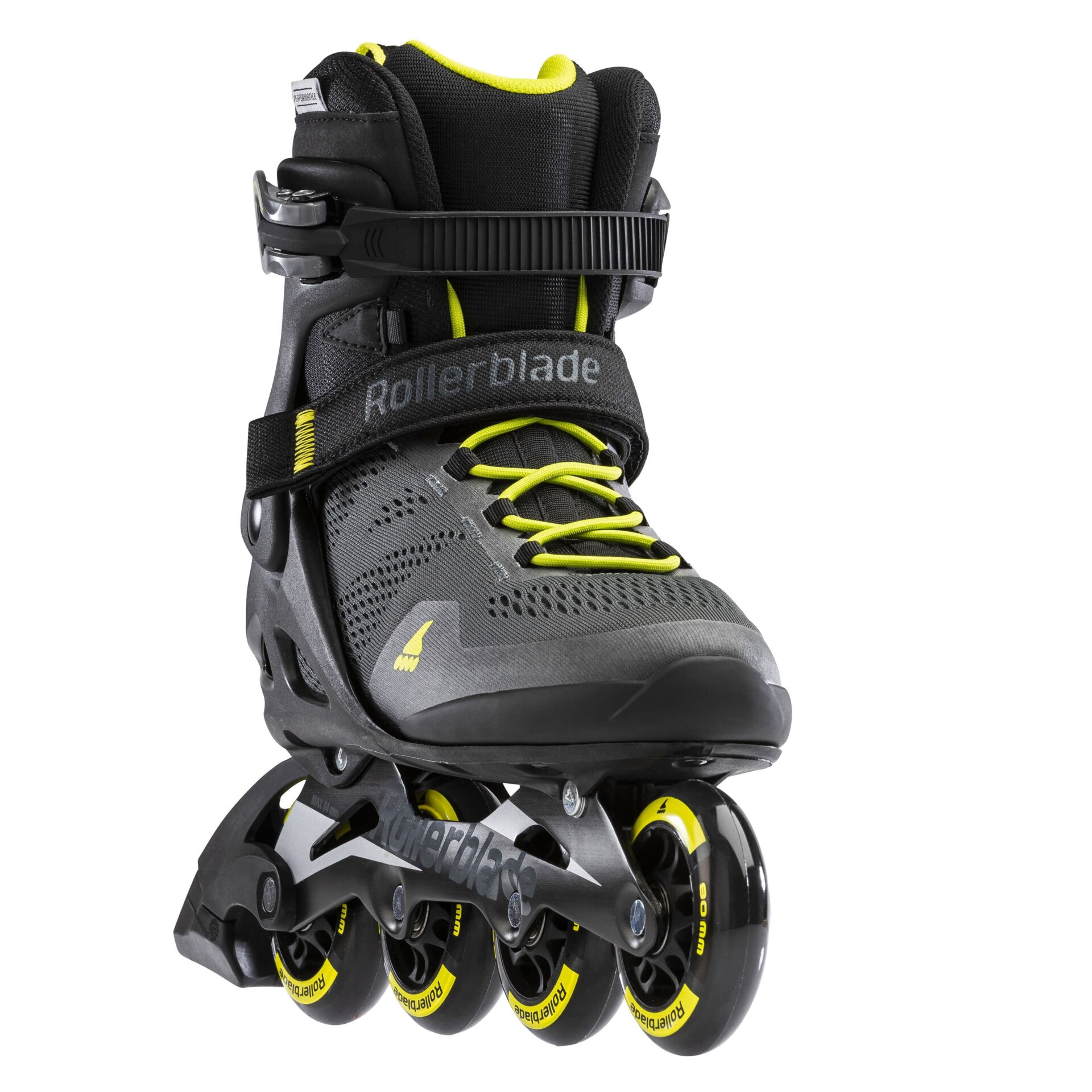 Rollerblade MACROBLADE 80 Men Skate - black lime - Herrenskates 2 Rollerblade MACROBLADE 80 Men Skate - black lime - Herrenskates – Bild 3
