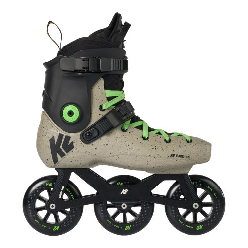 K2 GRID 110 khaki-green Unisex-Skate 1 K2 GRID 110 khaki-green Unisex-Skate – Bild 2