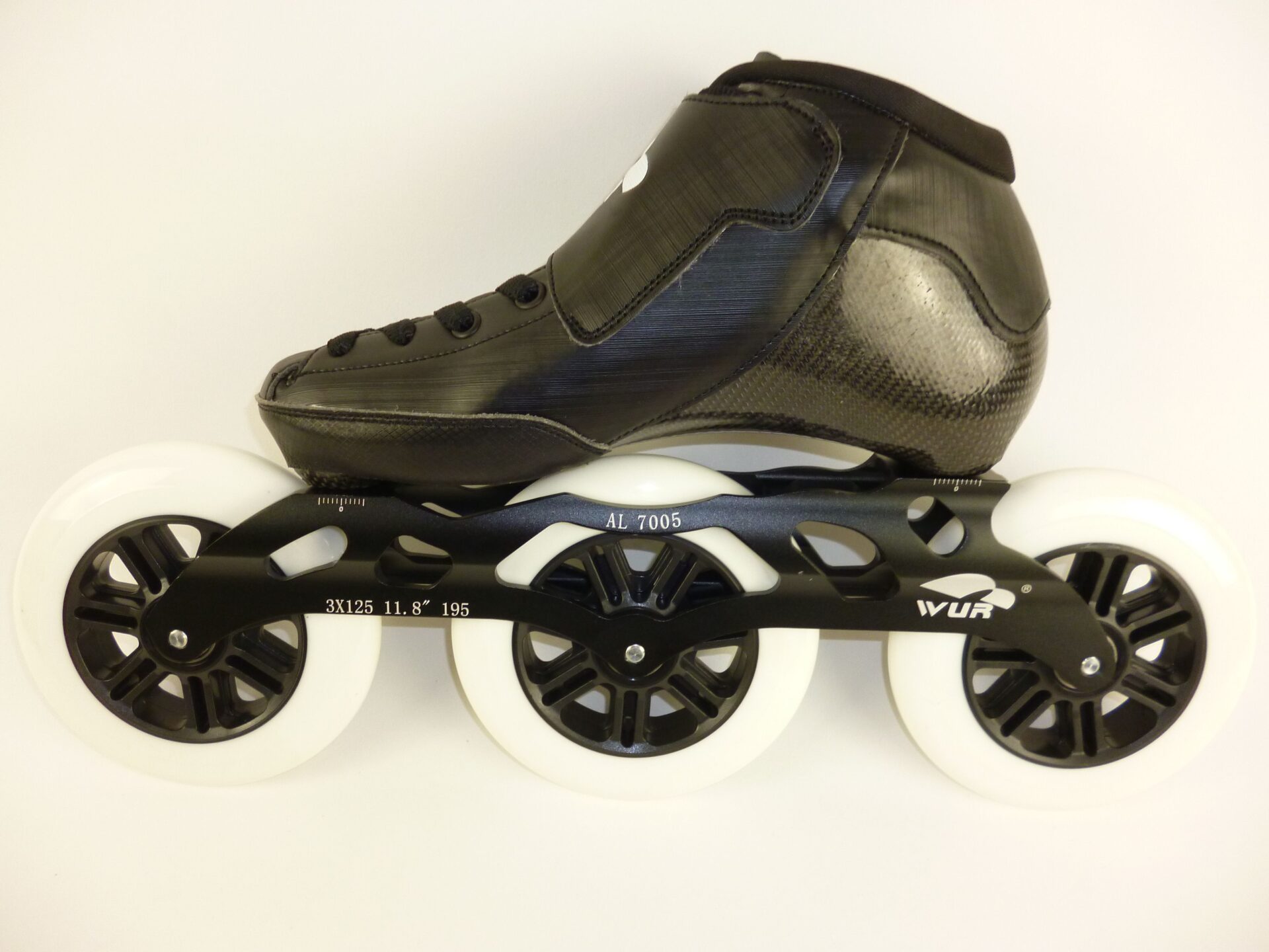 Wurskate CX Speed Skate schwarz 125mm Rolle 1 Wurskate CX Speed Skate schwarz 125mm Rolle – Bild 2
