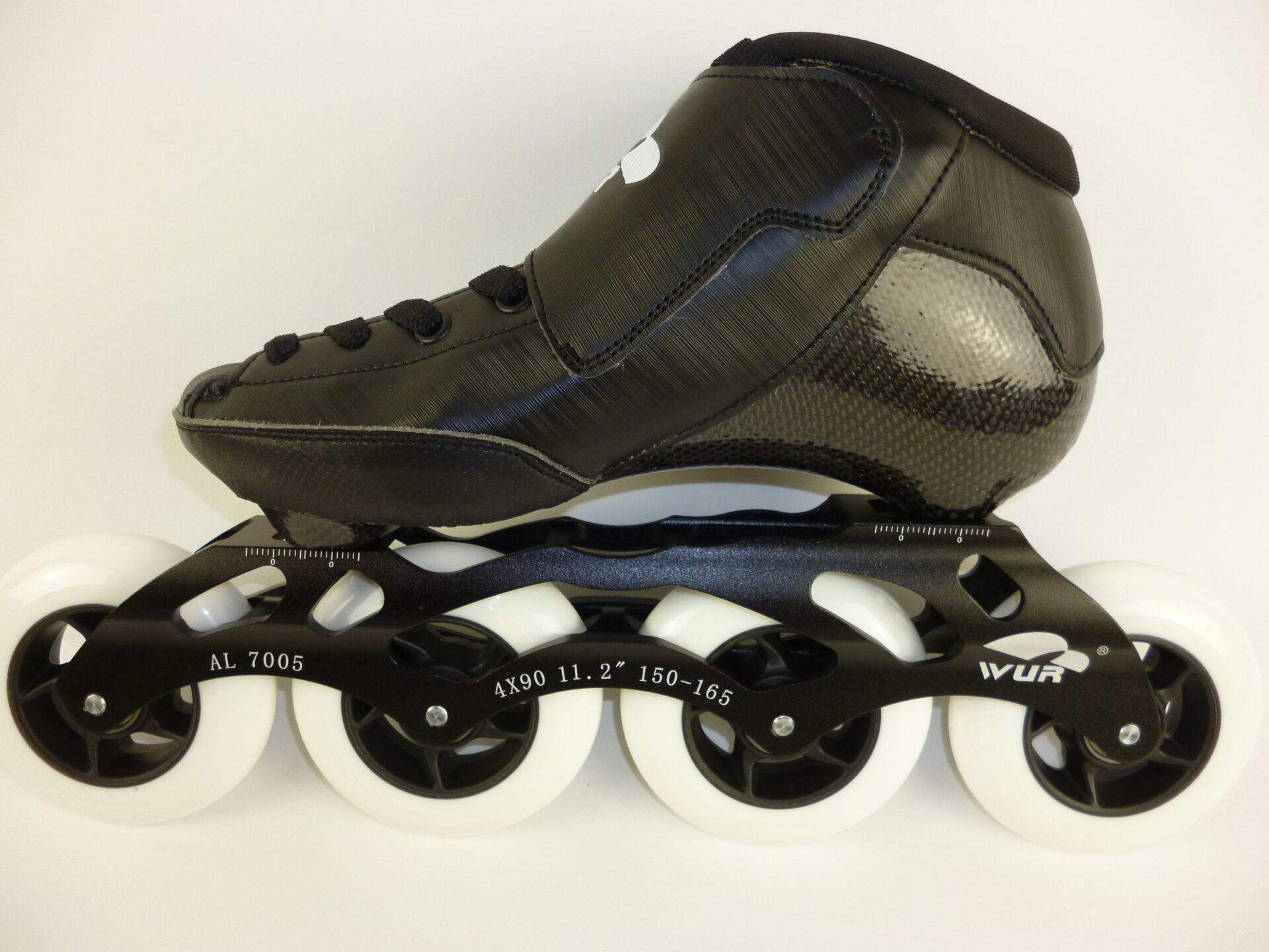 Wurskate CX Speed Skate schwarz 90mm Rolle 1 Wurskate CX Speed Skate schwarz 90mm Rolle – Bild 2