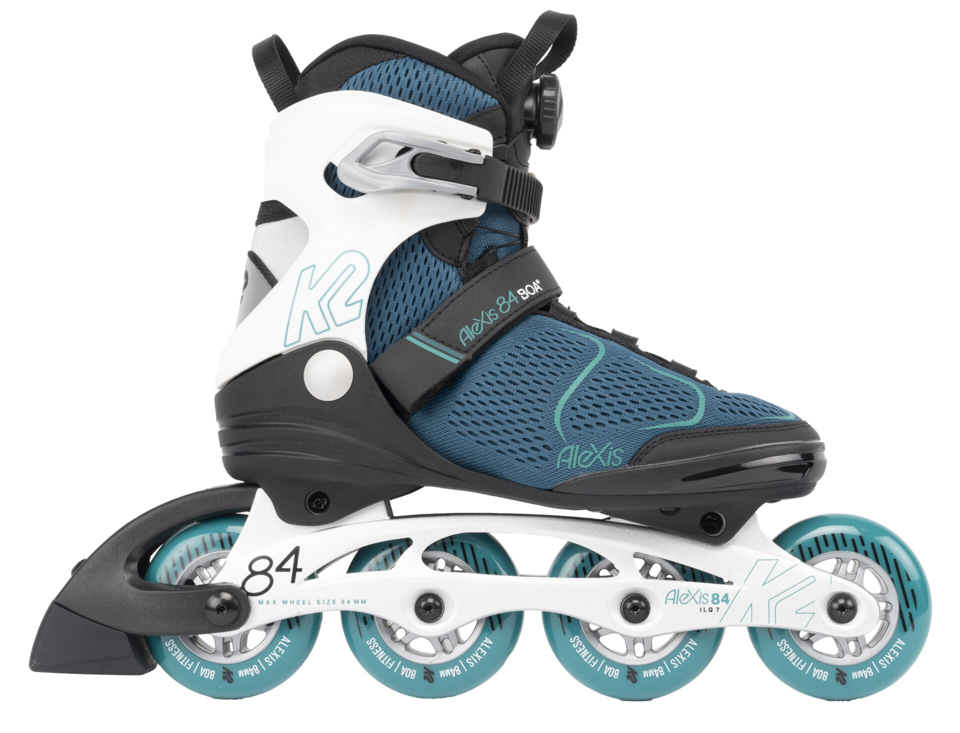 K2 ALEXIS 84 BOA Woman Skate - teal-white - Damenskates 1 K2 ALEXIS 84 BOA Woman Skate - teal-white - Damenskates – Bild 2