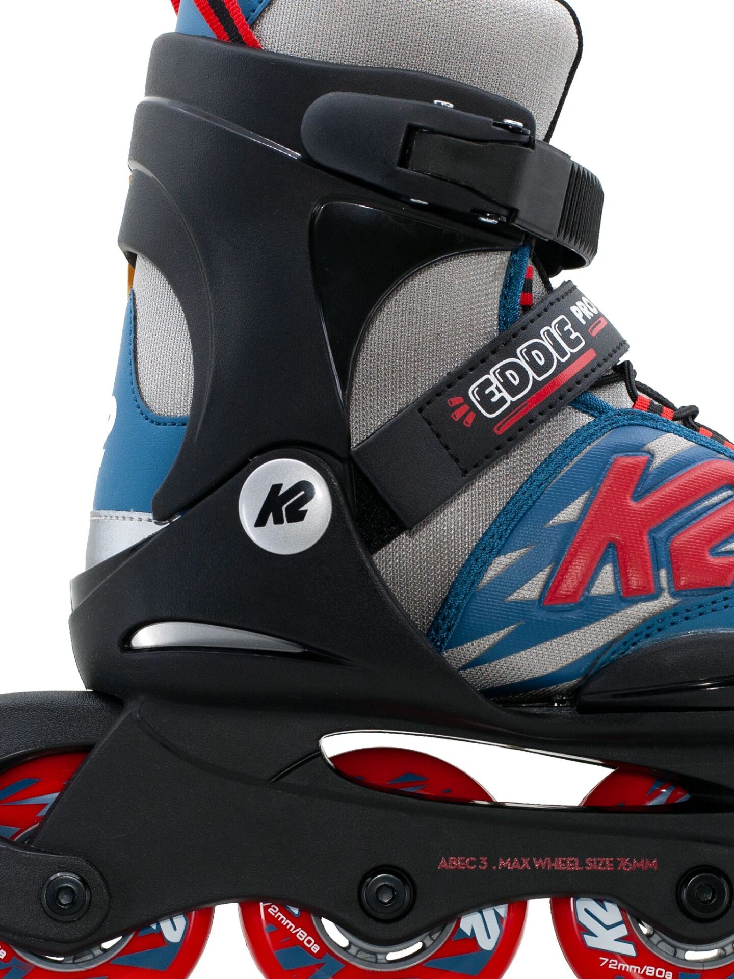 K2 Eddie Pro Junior Skates - gray - blue - Kinderskates 2 K2 Eddie Pro Junior Skates - gray - blue - Kinderskates – Bild 3