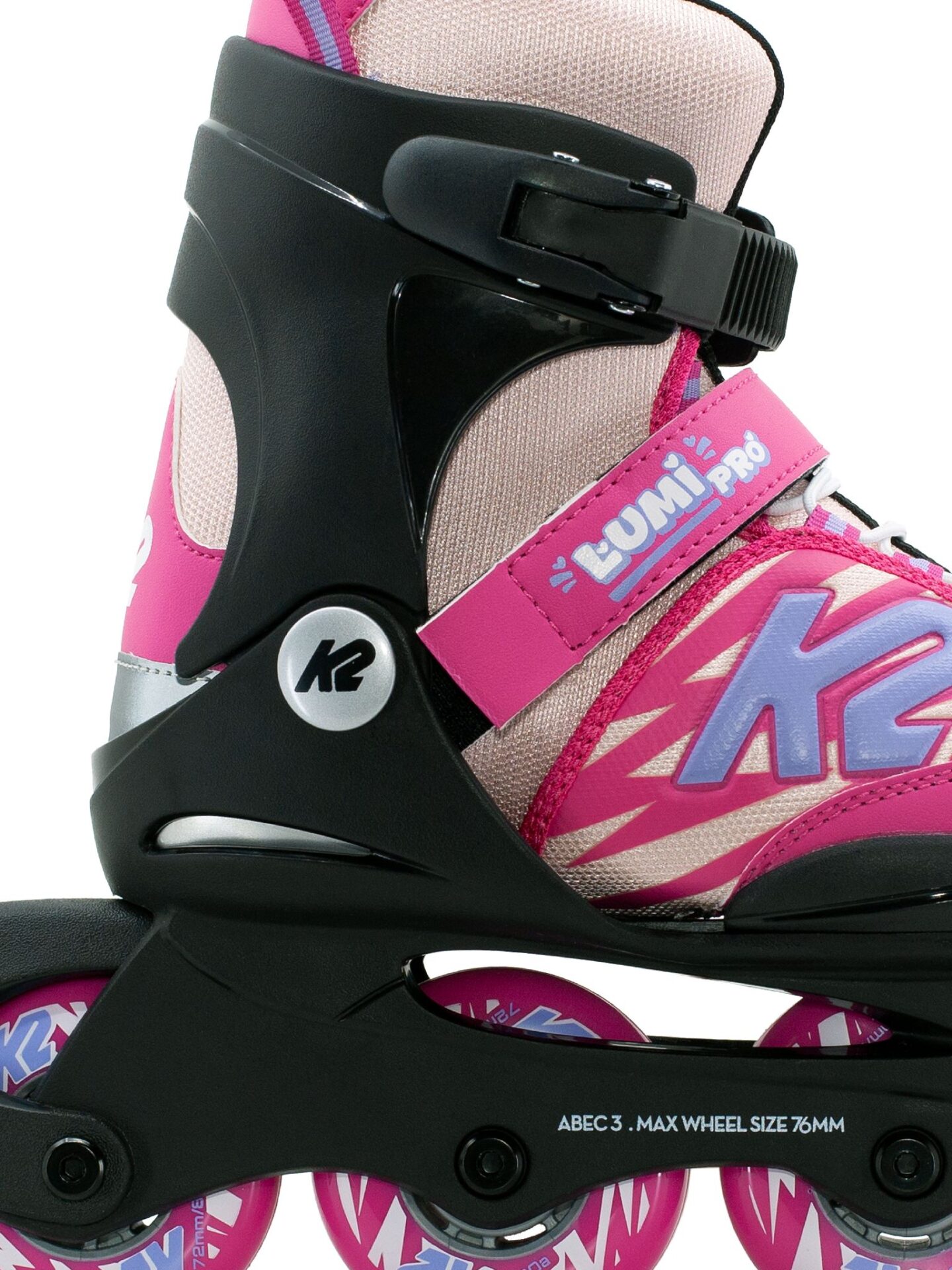 K2 Lumi Pro Junior Skates - pink - Kinderskates 2 K2 Lumi Pro Junior Skates - pink - Kinderskates – Bild 3