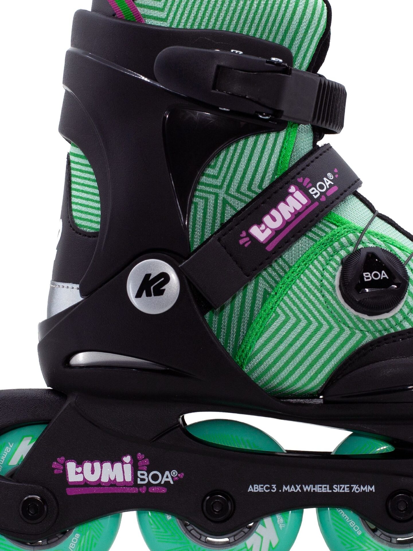 K2 Lumi Boa Junior Skates - watermelon - Kinderskates 2 K2 Lumi Boa Junior Skates - watermelon - Kinderskates – Bild 3