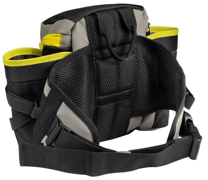 Powerslide Hip Bag Nordic Hüfttasche schwarz/gelb - Gürteltasche 2 Flaschenhalter 2 Powerslide Hip Bag Nordic Hüfttasche schwarz/gelb - Gürteltasche 2 Flaschenhalter – Bild 3