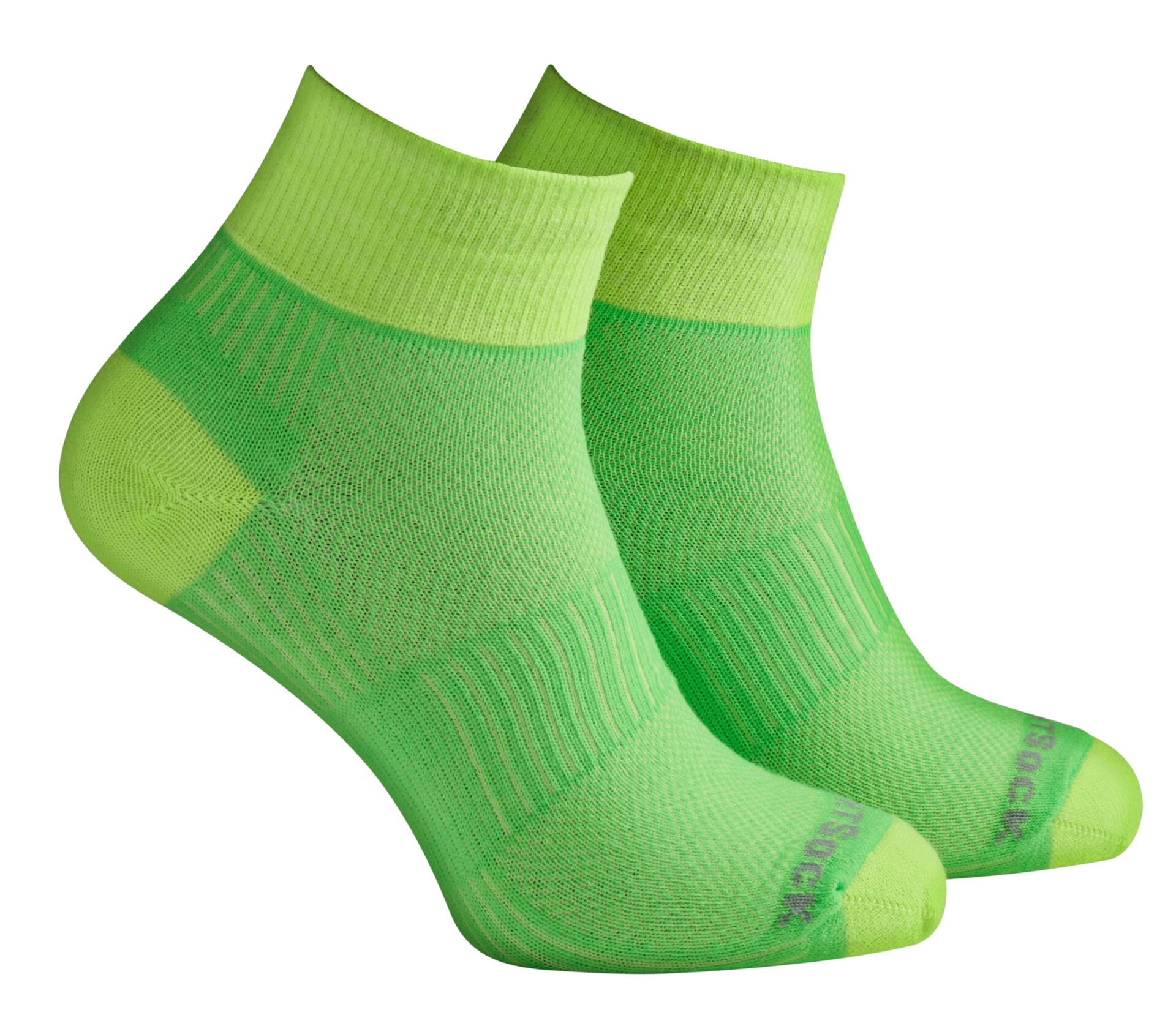 WRIGHTSOCK Coolmesh II Quarter Socken lemon-limette 2 WRIGHTSOCK Coolmesh II Quarter Socken lemon-limette – Bild 3