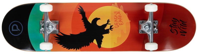 Playlife Skateboard Deadly Eagle 31"x 8" Playlife Skateboard Deadly Eagle 31"x 8"