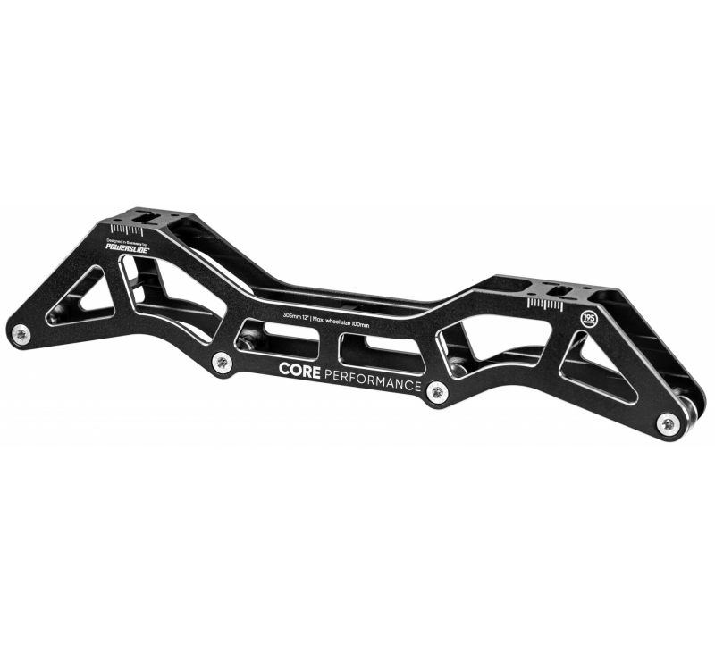 Powerslide Core Racing Frames - Speed Schiene 4*100, 12,0" 195mm cross – Bild 2